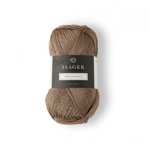 Isager HR Organic cotton yarn - Camel